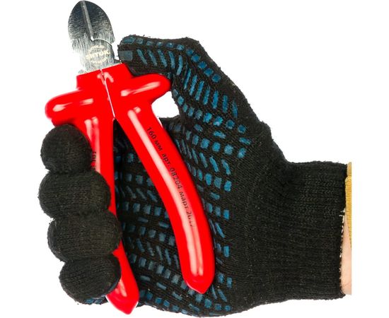 Диэлектрические боковые кусачки SHTOK 1000В 160 мм 08204 – изображение 3