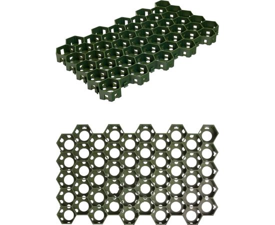 Газонная решетка ГеоПластБорд 544x336x32 мм, 6 шт., зеленая ГР_544.336.34_6 – изображение 3