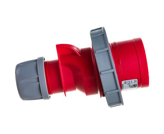 Кабельная вилка PCE 32А 380V 3P+N+E IP67 0252-6 – изображение 4