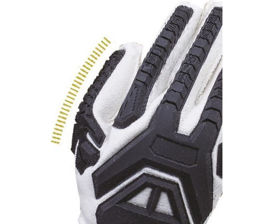 Перчатки Delta Plus EOS VV911 желтого цвета, размер 11 VV911JA11 – изображение 4