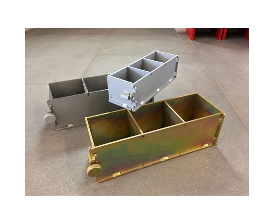 Кубическая форма TeaM 3ФК-100/4, оцинкованная, трехгнездовая 3ФК1004Ц – изображение 5