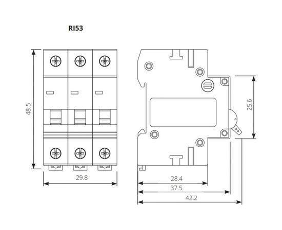 Автоматический выключатель Iskra RI53-C32 3838733069752 – изображение 6