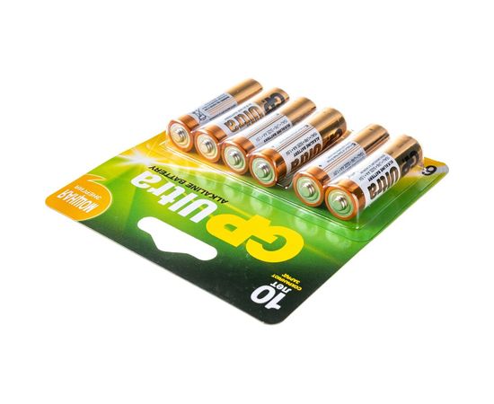 Алкалиновые батарейки GP AA 4+2 шт Ultra Alkaline 15А 15AU4/2-CR6 Ultra – изображение 7