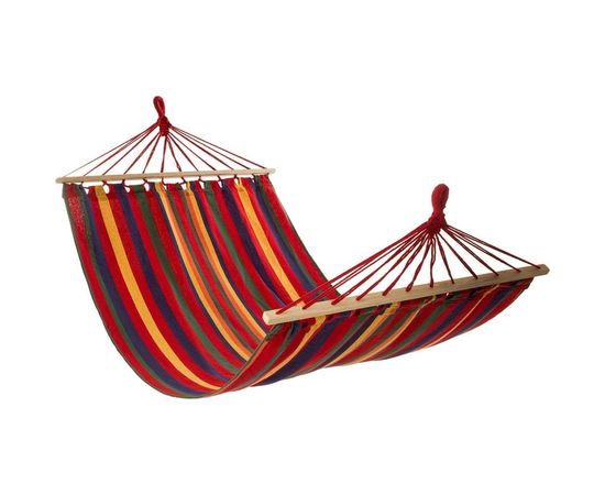 Гамак Garden story Полоска тканевый с перекладиной, 2000х800 мм WRD02 