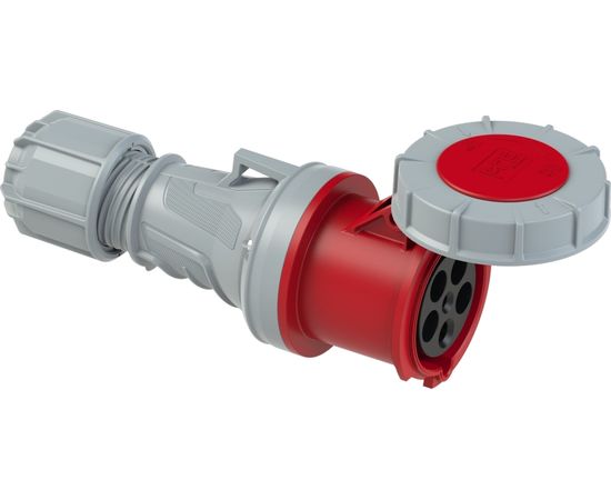 Кабельная розетка PCE 63А 400V 3P+N+E IP67 235-6 