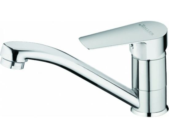 Смеситель для умывальника Zollen Bergen поворотный излив, 1 шпилька, картридж 35 мм BE51610111 443361 