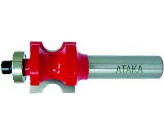 Фреза кромочная профилирующая (22.2х12х25х75 мм) Атака 8141100 