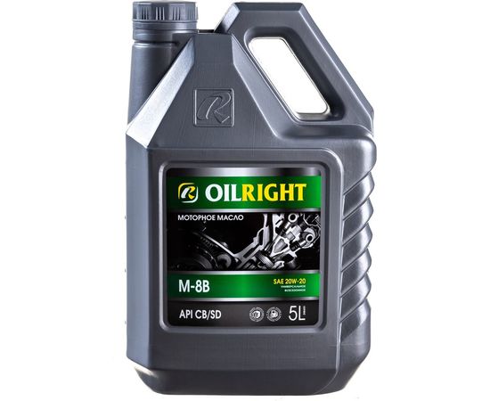 Моторное масло OILRIGHT М8В SAE 20W20, API CB/SD, 5 л 2484 