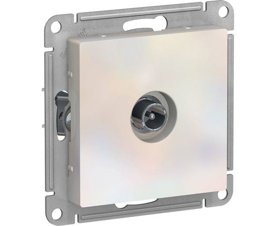 Механизм оконечной TV розетки Schneider Electric AtlasDesign 1DB жемчужный ATN000491 