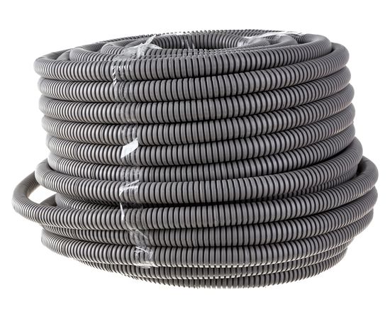 Легкая гофротруба УРАЛ ПАК ПВХ, с протяжкой Россия - 20 мм 50 м ГФ-0101720-050 