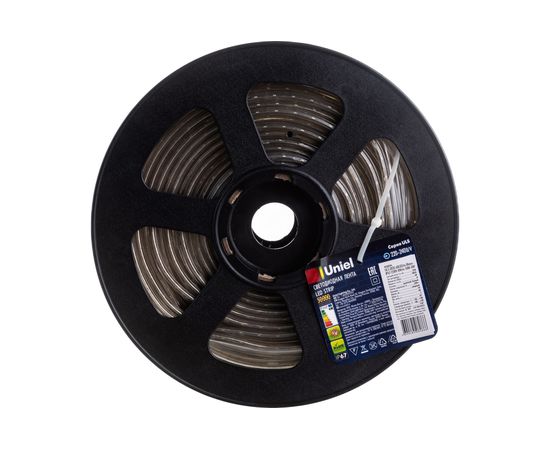 Гибкая герметичная светодиодная лента Uniel ULS-2835-60LED/m-10mm-IP67-220V-8W Бобина 50 м UL-00000659 