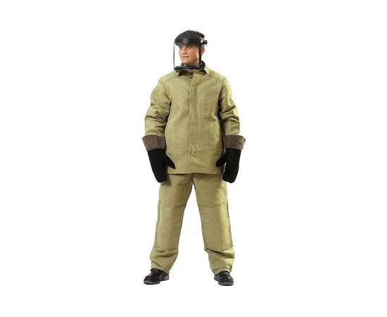 Костюм сварщика брезентовый с усилением ГОСТ (размер 60-62; рост 3-4) Профессионал 5253 