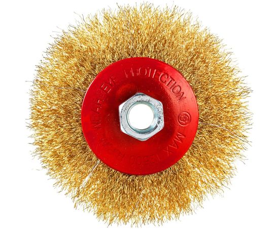 Кордщетка радиальная мягкая (115 мм; М14) для МШУ REDVERG 6623617 