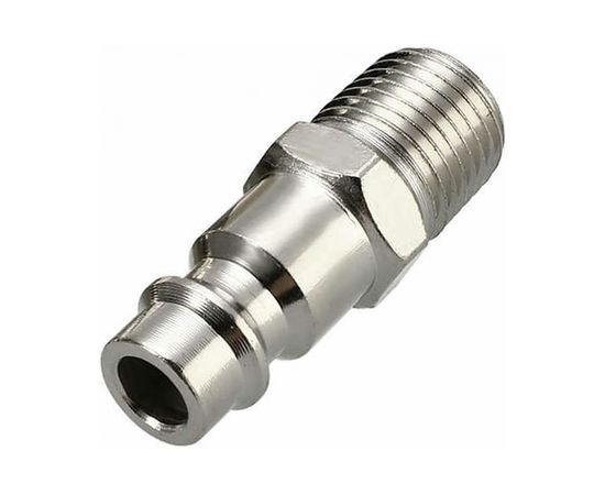 Штуцер быстросъемный 10 шт, рапид EURO папа – наружная резьба M1/4 Pegas pneumatic 3103 