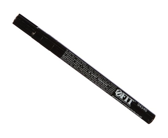 Строительный маркер с жидким красящим составом (черный, 138 х 11 мм) FIT IT 4340 