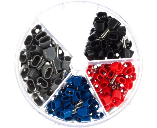 Набор втулочных наконечников REXANT двойных НШВИ2 08-1930 