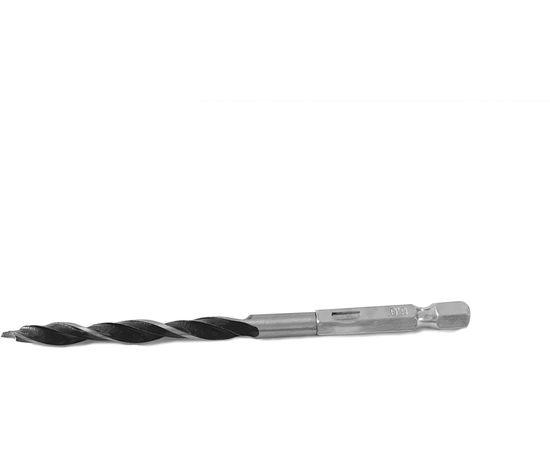 Сверло по дереву спиральное HEX 6 мм VIRA 553126 – изображение 2