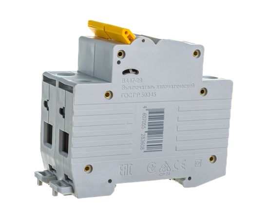 Автоматический выключатель IEK ВА47-29, 2Р, 40А, 4,5кА, х-ка В MVA20-2-040-B – изображение 2