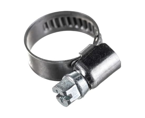 Червячный хомут JTC 12-20 мм, нержавеющая сталь, ширина ленты 9 мм JTC-ZN20 – изображение 2