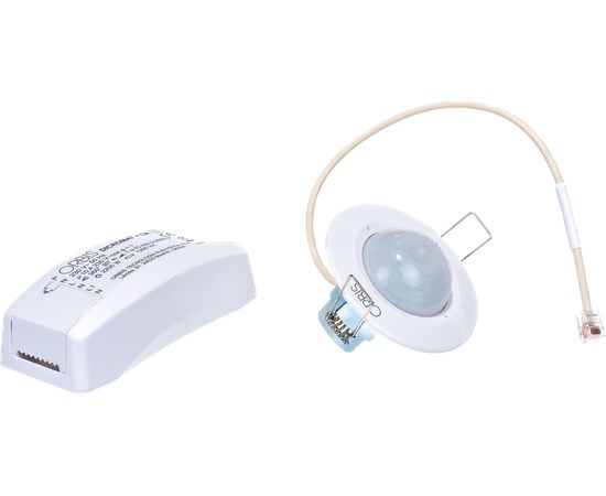 Датчик присутствия Orbis 360 градусов DICROMAT + CR IP20 белый ДУ OB134512 – изображение 2