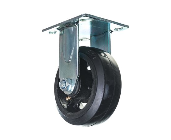 Колесо большегрузное обрезиненное неповоротное FCD42 125 мм MFK-TORG 1081125 – изображение 2