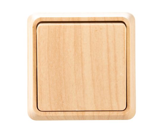 Одноклавишный выключатель IEK Октава для открытой установки 10А сосна ВС20-1-0-ОС EVO10-K03-10-DC – изображение 2