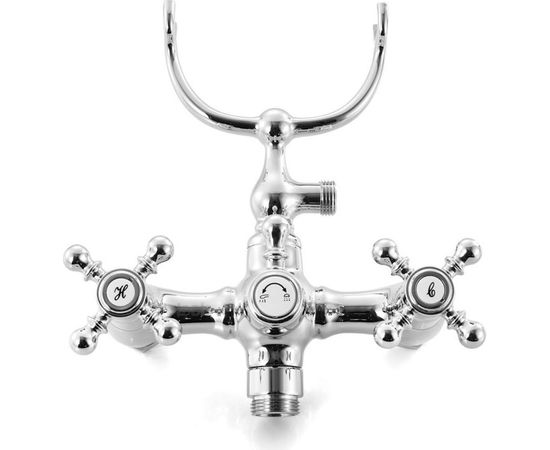 Смеситель для ванны с длинным изливом и керамическим дивертором IDDIS SAM ID SAMSBL2i10 – изображение 2