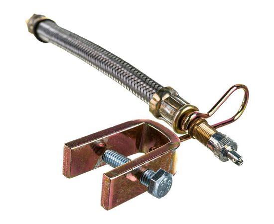 Шланг подкачки внутреннего колеса ДАЛИ-авто 15 см, металлическая оплетка DA-NP347 – изображение 2