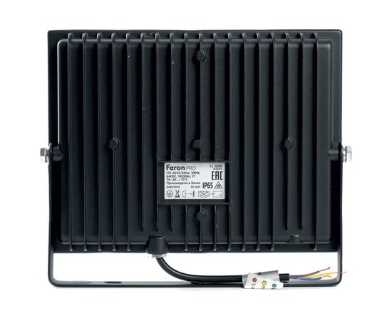 Светодиодный многоматричный прожектор FERON LL-1000, 100W 6400К 10000Lm, IP65, 90хOSRAM чёрный 41541 – изображение 2