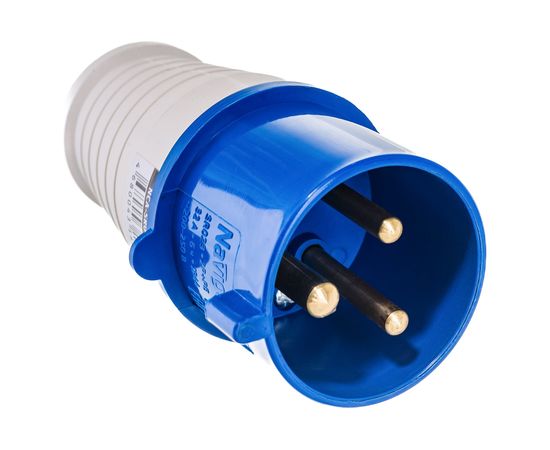 Вилка Navigator 14 287 NCA-SR023-32-220 переносная 32А 2P+PE IP44 14287 – изображение 2