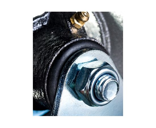 Колесо большегрузное обрезиненное неповоротное FCD42 125 мм MFK-TORG 1081125 – изображение 3