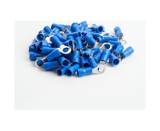 Кольцевой изолированный наконечник STEKKER М5 1,5-2,5 - 0,6 мм, синий 39419 – изображение 3