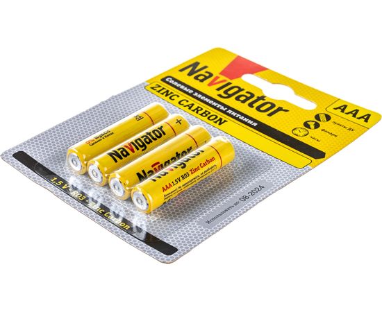 Элемент питания Navigator 94 767 NBT-NS-R03-BP4 94767 – изображение 3
