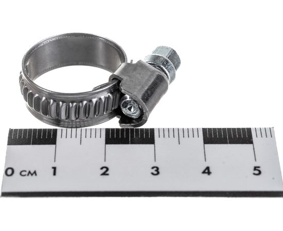 Червячный хомут JTC 12-20 мм, нержавеющая сталь, ширина ленты 9 мм JTC-ZN20 – изображение 3