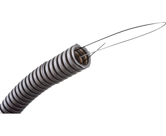 Легкая гофротруба УРАЛ ПАК ПВХ, с протяжкой Россия - 20 мм 50 м ГФ-0101720-050 – изображение 3