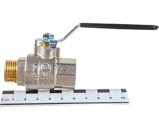 Шаровой полнопроходной кран STOUT ВР/НР, ручка рычаг 1/2 RG008Q0F4RLJKF – изображение 4