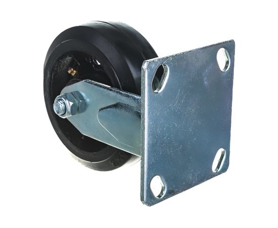 Колесо большегрузное обрезиненное неповоротное FCD42 125 мм MFK-TORG 1081125 – изображение 4