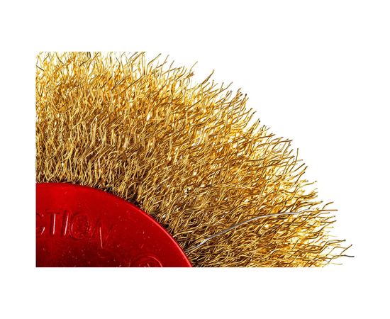 Кордщетка радиальная мягкая (115 мм; М14) для МШУ REDVERG 6623617 – изображение 4