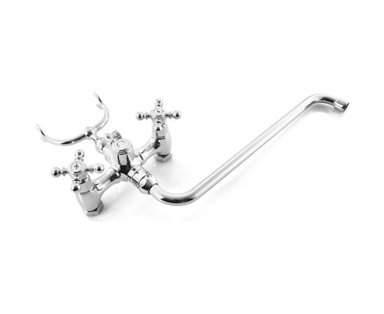 Смеситель для ванны с длинным изливом и керамическим дивертором IDDIS SAM ID SAMSBL2i10 – изображение 4