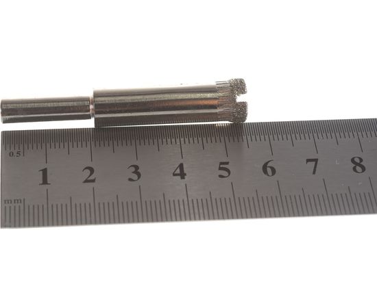 Сверло алмазное 10 мм по керамической плитке и стеклу SPARTA 728105 – изображение 5