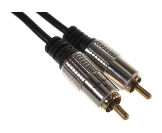 Шнур REXANT Стерео 3,5 мм - 2 RCA, длина 3 метра 17-4224 – изображение 5