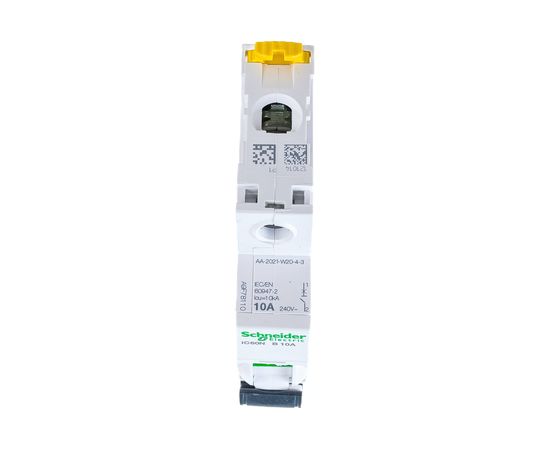 Автоматический модульный выключатель Schneider Electric 1полюс B 10А 6кА iC60N Acti9 A9F78110 – изображение 5