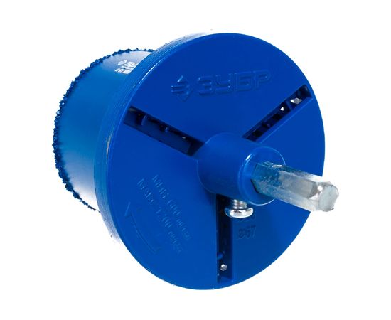 Набор кольцевых коронок Профессионал (5 пр; 33-67 мм) Зубр 33350-H5 – изображение 6