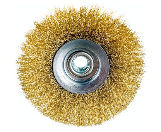 Кордщетка радиальная мягкая (115 мм; М14) для МШУ REDVERG 6623617 – изображение 7