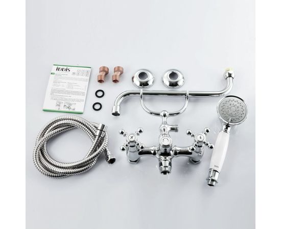 Смеситель для ванны с длинным изливом и керамическим дивертором IDDIS SAM ID SAMSBL2i10 – изображение 7