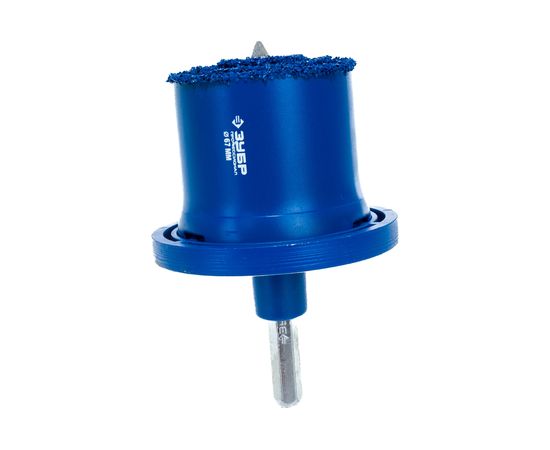 Набор кольцевых коронок Профессионал (5 пр; 33-67 мм) Зубр 33350-H5 – изображение 8