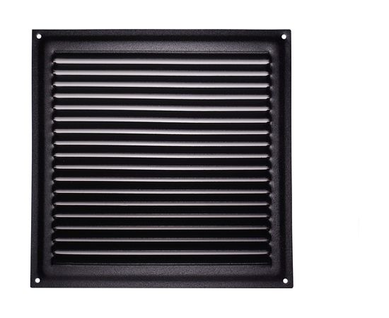 Решетка вентиляционная 175х175 мм черный муар Трибатрон 87165 