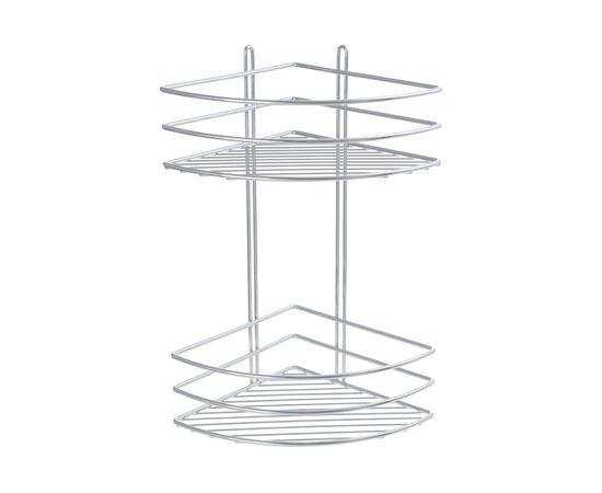 Угловая полка FIXSEN двухэтажная, хром FX-710-2 