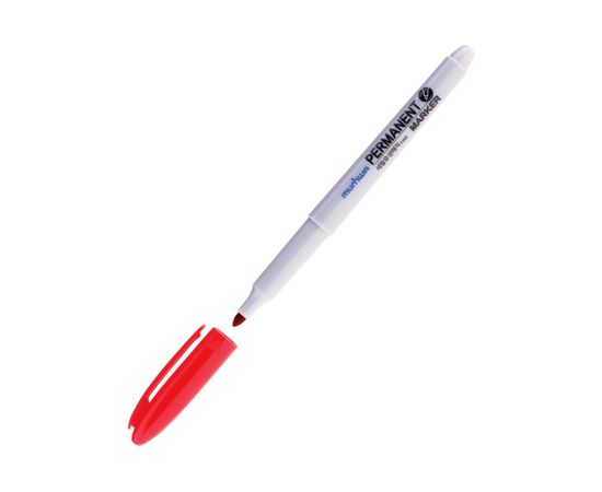 Перманентный маркер Munhwa красный, пулевидный, 1,5мм FPM-03 