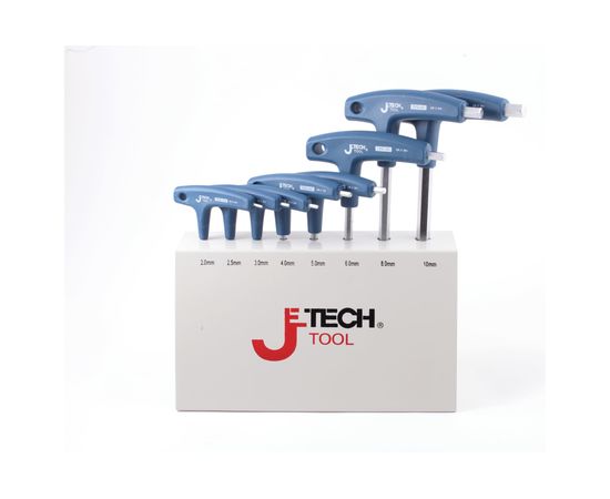 Шестигранные ключи Jetech с Т-образной ручкой набор на подставке 8шт 2-10 мм TPS-C8 